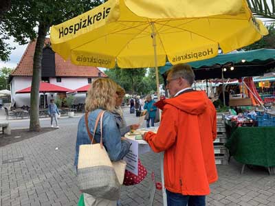 Markstand des Hospizkreis Menden